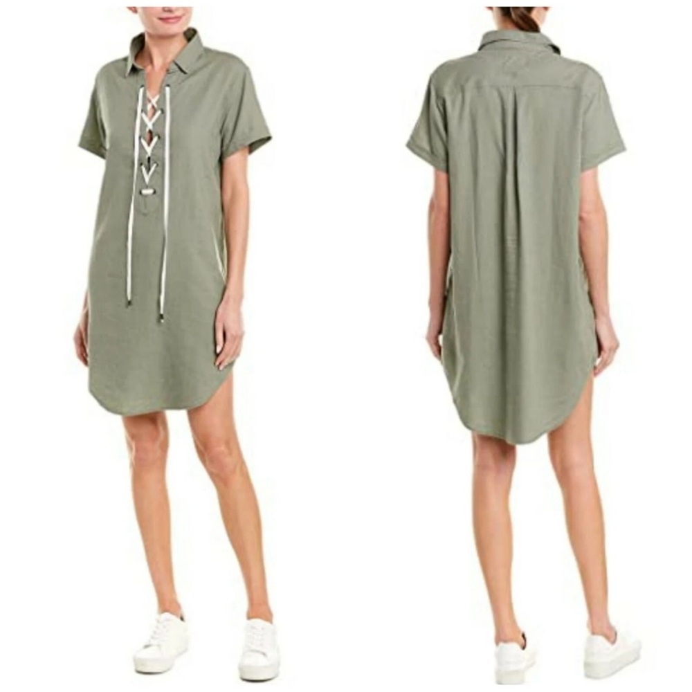 Rails Sage Lace-Up tunic dress XS